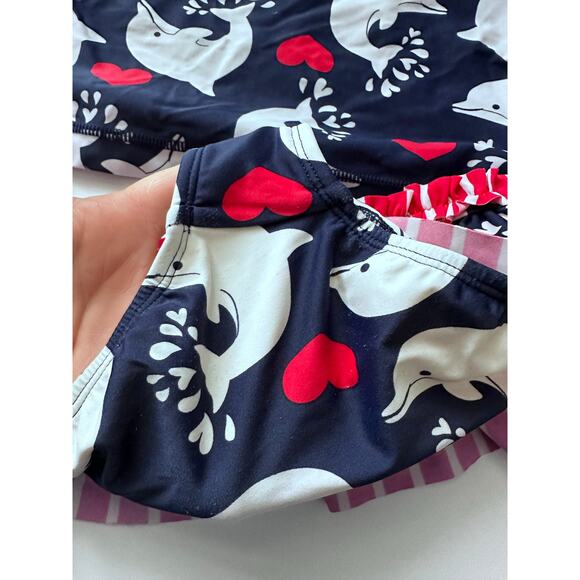 Hanna Andersson swim set rash guard - Picture 2 of 5